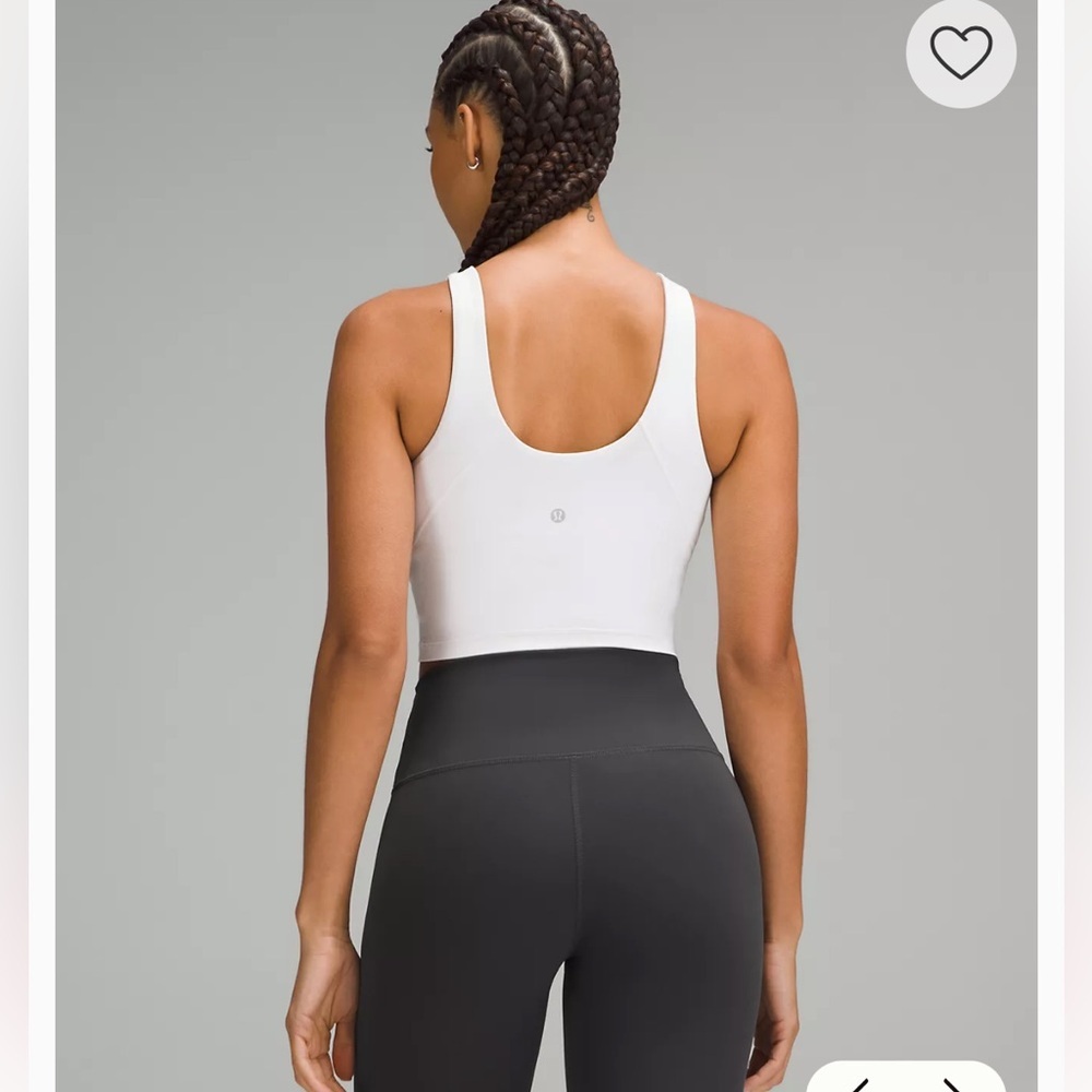 Lululemon Align High Neck Tank in White